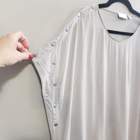 Aritzia Wilfred Free Aamito Snap Dress Sz M - Picture 6 of 9